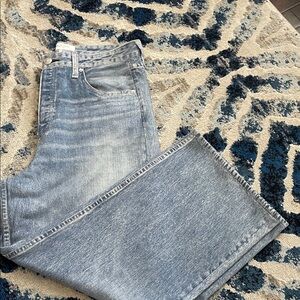 Rag & Bone Miramar Wide Leg Denim Jeans